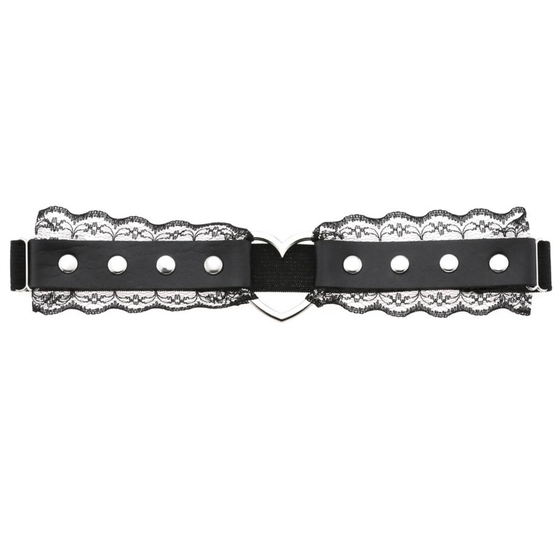 Dây đeo đùi bằng da PU co giãn phong cách gothic mới lạ 10MK dành cho nữ