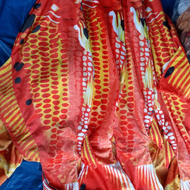 Vỏ ôm hình cá chép 80cm 90k