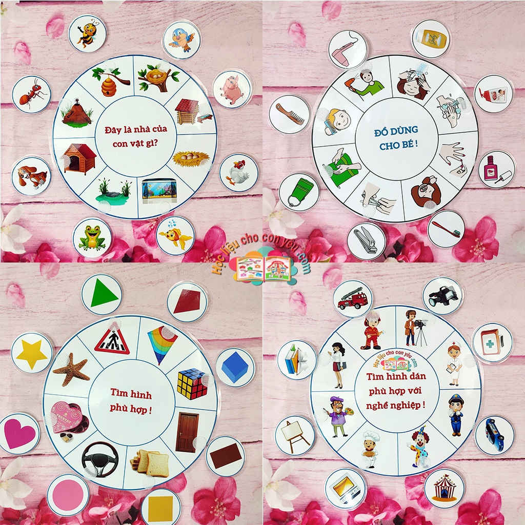 Học liệu tổng hợp giúp bé thông minh