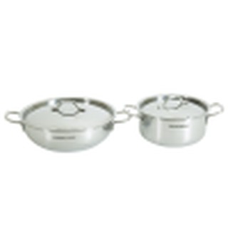 Bộ Nồi Chảo Sharp Inox 2 Món PR-JO3