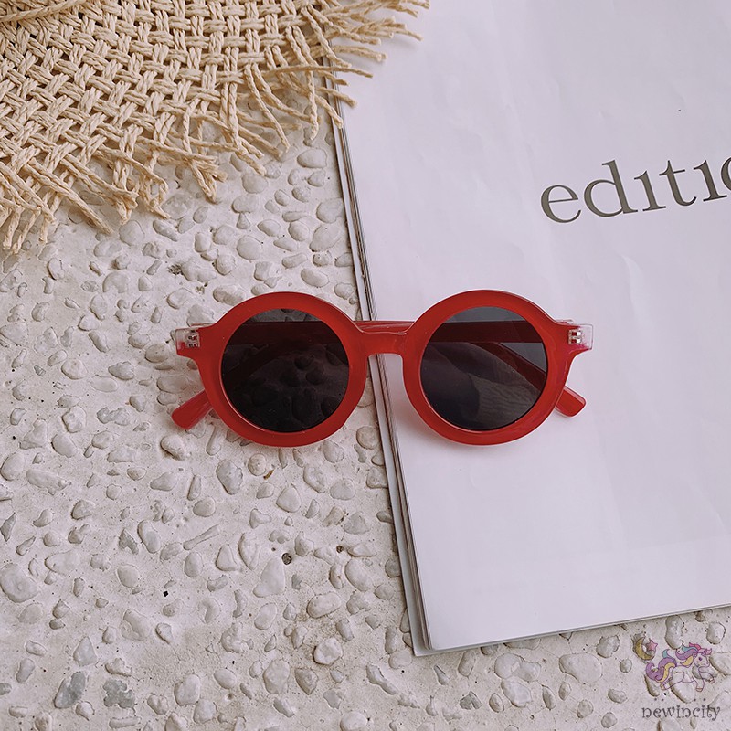 Kính mát trẻ em phong cách thời trang retro