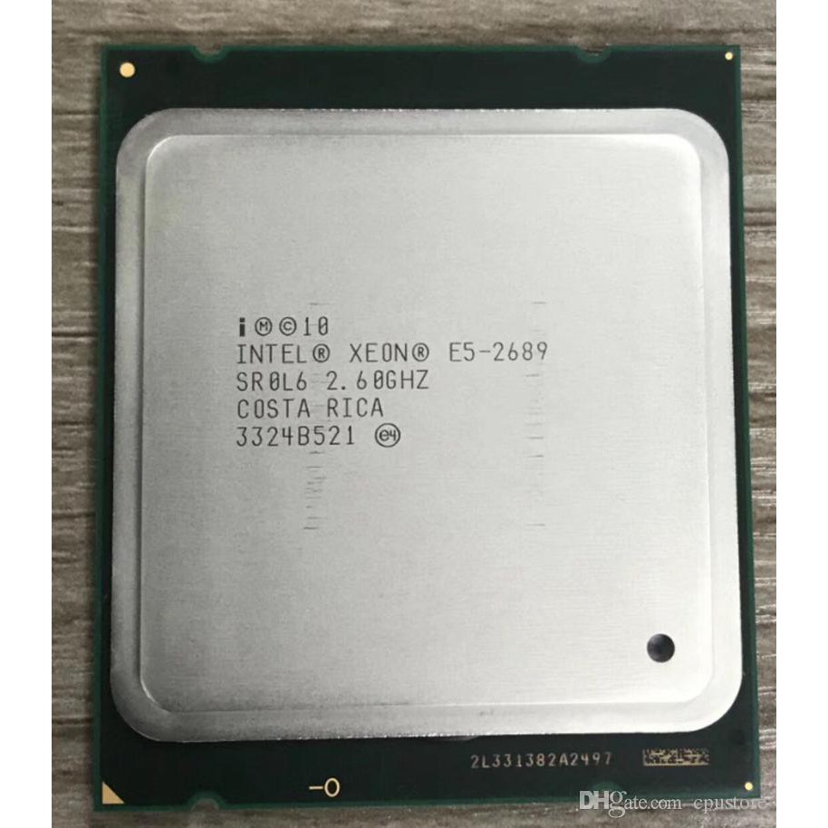 Bộ vi xử lí Intel Xeon E5-2689 (8 Nhân 16 luông)