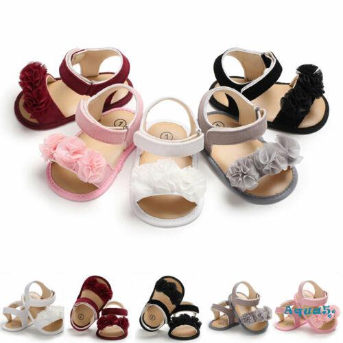 Giày sandal đế mềm dễ thương cho bé gái 0-18 tháng tuổi