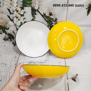 dĩa sứ lòng sâu - dĩa sứ lòng sâu