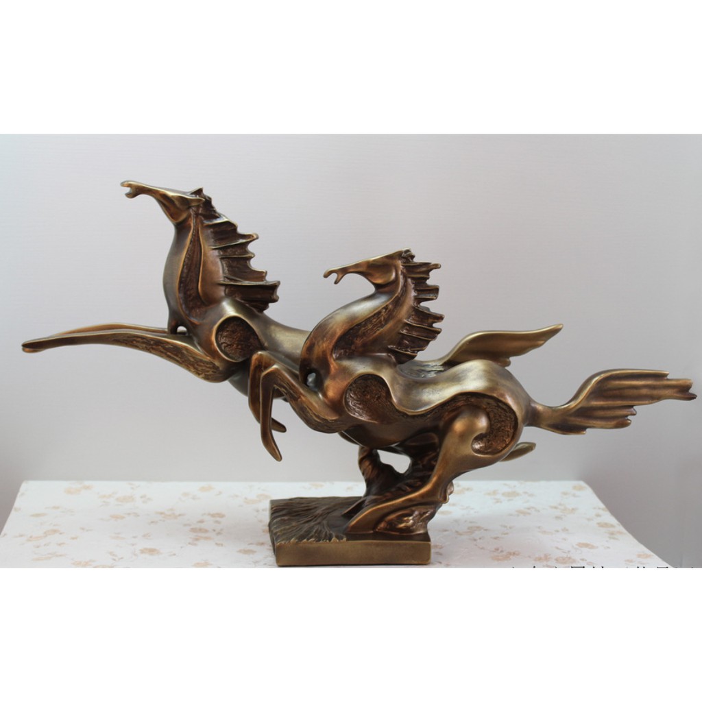 tượng ngựa cao cấp. decor phong mã. decor trang trí phòng khách. decor trang trí. tượng ngựa trang trí phòng khách