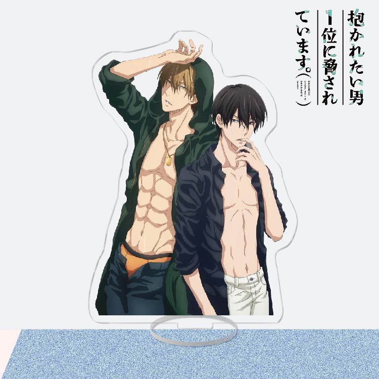 Mô Hình Anime Dakaretai Otoko 1-i ni Odosarete Imasu Đứng Để Bàn Trang Trí