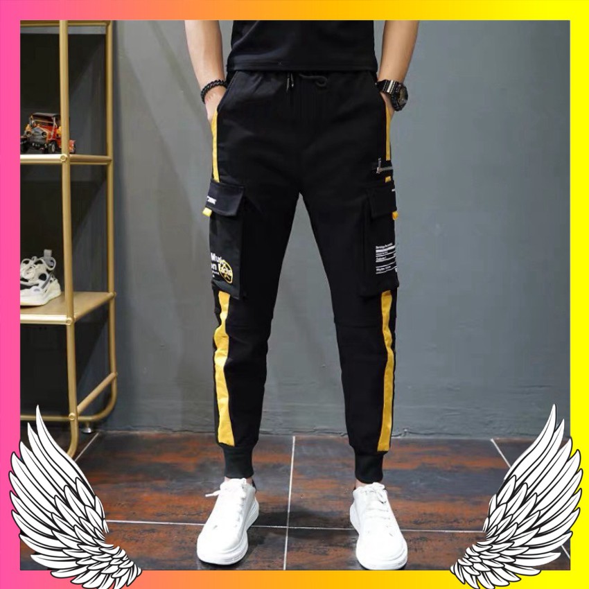 𝐌𝐚̂̃𝐮 𝐇𝐨𝐭 QUẦN KAKI JOGGER CHẠY SỌC TÚI HỘP MẪU MỚI (mới ra lò) | BigBuy360 - bigbuy360.vn
