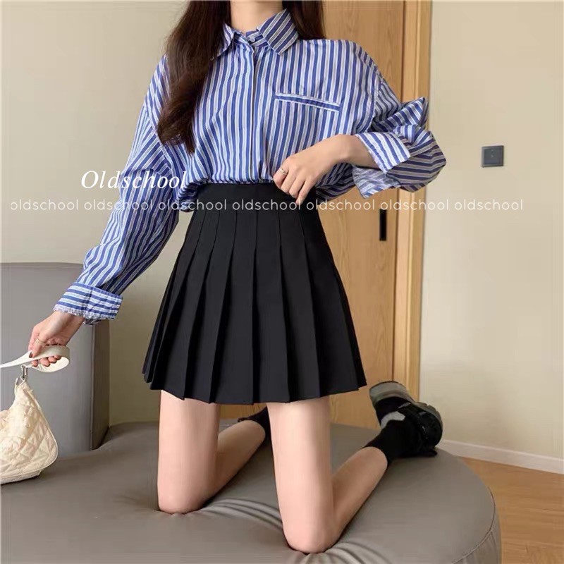 CHÂN VÁY TENNIS ULZZANG (ảnh thật/sẵn/video)