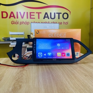 Màn android oled c2 dưỡng Morning theo xe