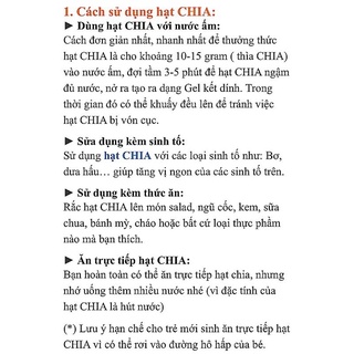 Hạt chia Úc Absolute Organic