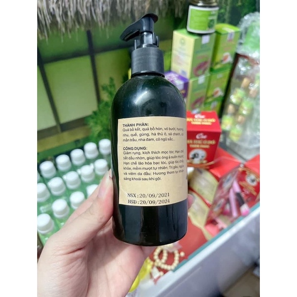 dầu gội bồ kết cô đặc 300 ml