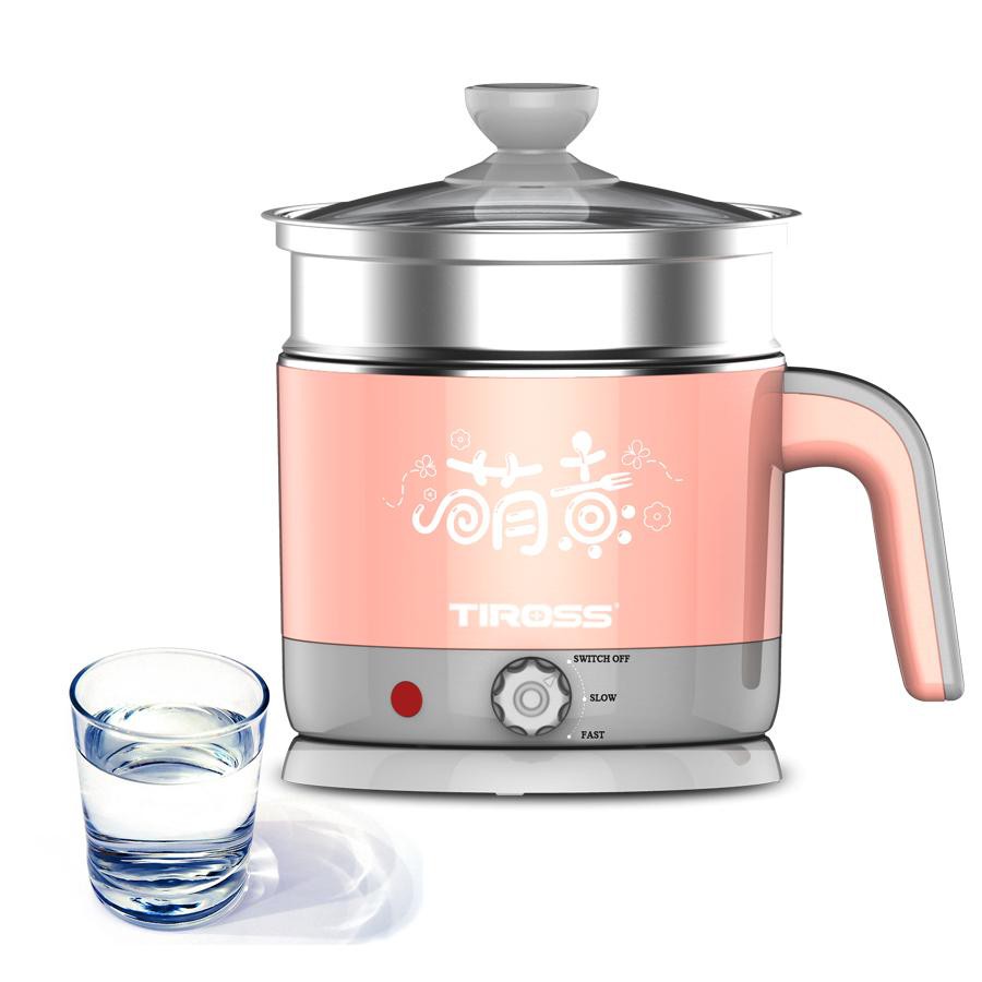 NỒI LẨU ĐIỆN MINI ĐA CHỨC NĂNG TIROSS | Thiết kế nhỏ gọn, hiệu quả | | BigBuy360 - bigbuy360.vn
