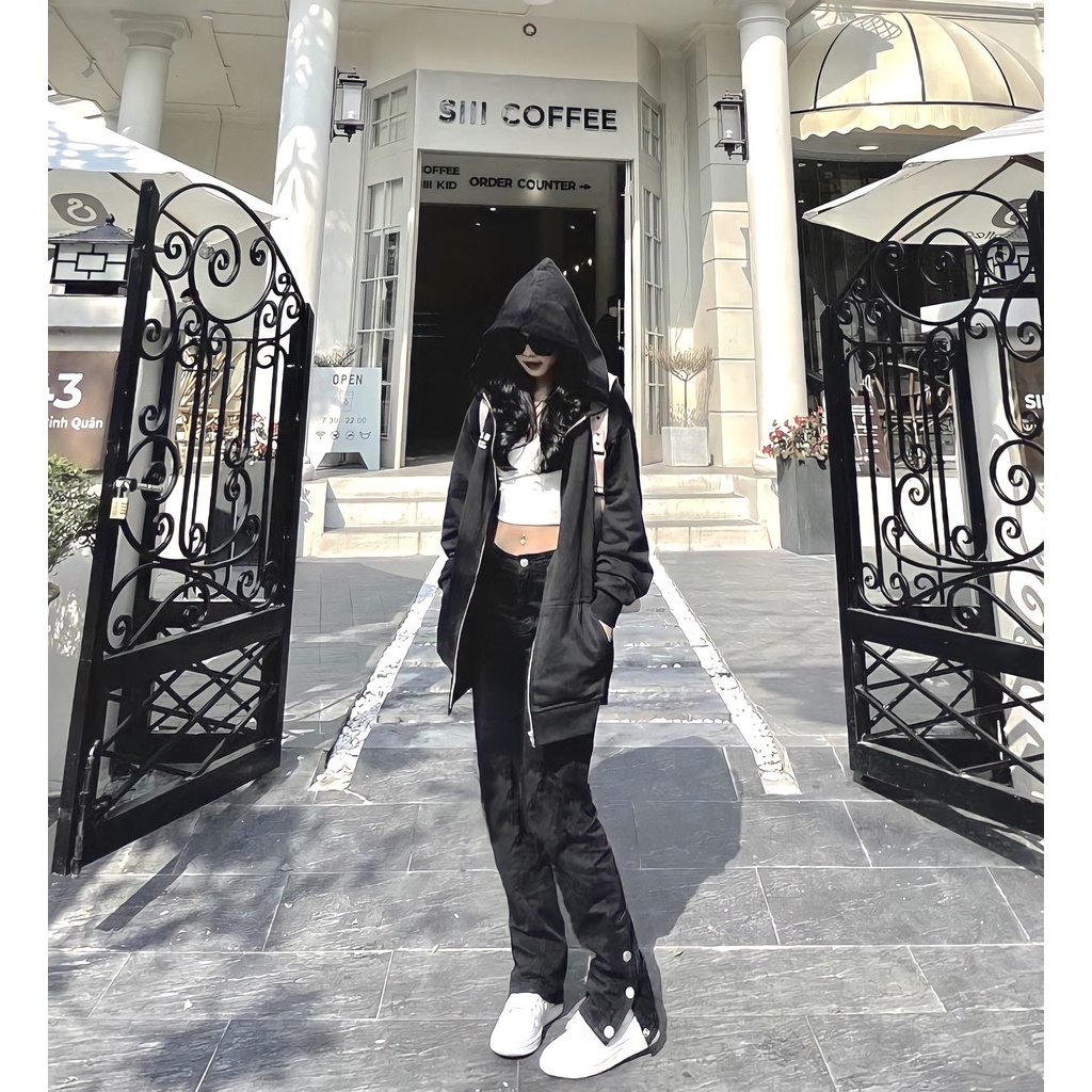 Quần Jean Buttons CÚC Pants Ống Rộng Nam  3 Cúc bấm Track Pants , Cargo Pants streat wear Cực Chất Cực Độc | BigBuy360 - bigbuy360.vn