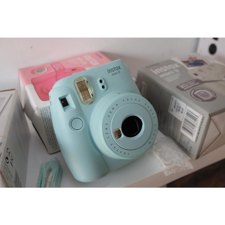 Máy chụp ảnh lấy liền Fujifilm Instax Mini 9, Tặng 10 film mini, bảo hành 12 tháng