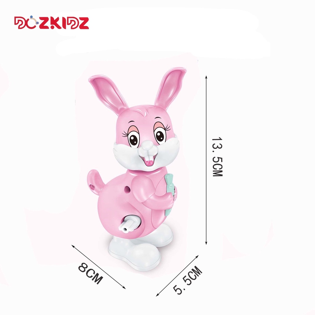 Đồ chơi con thỏ chạy cót ngộ nghĩnh cho trẻ từ 6 tháng tuổi trở lên – Dozkidz