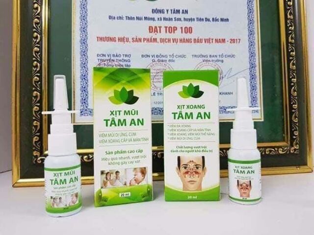 Xịt mũi Tâm An