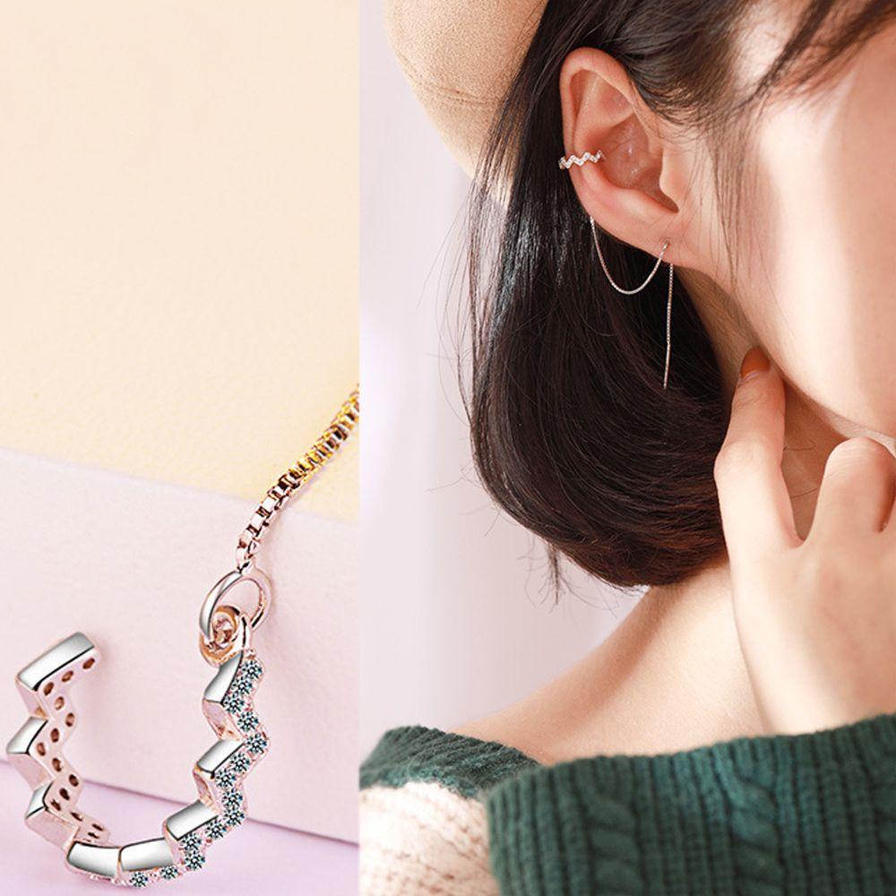 JUNE 1 Khuyên Vành Tai Thời Trang Cá Tính Cho Nam Nữ