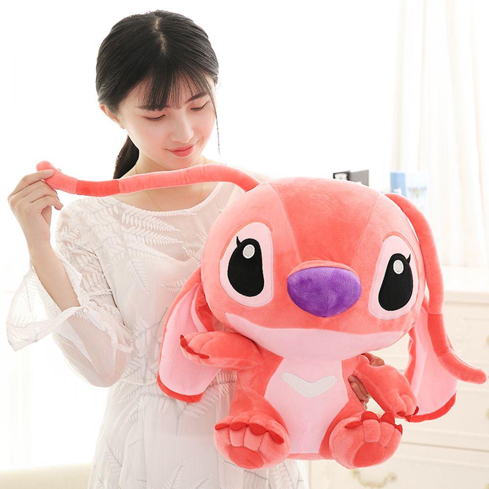 Thú Nhồi Bông Hình Lilo &amp; Stitch Hoạt Hình Trang Trí Nhà Cửa