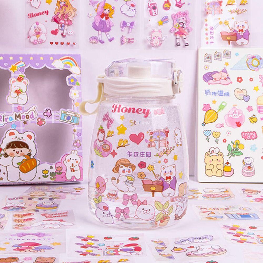 Miếng Dán Trang Trí Album Họa Tiết Hoạt Hình DIY