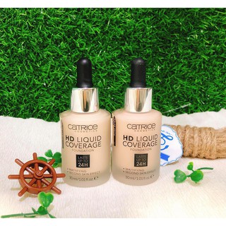 KEM NỀN CATRICE HD LIQUID COVERAGE FOUNDATION