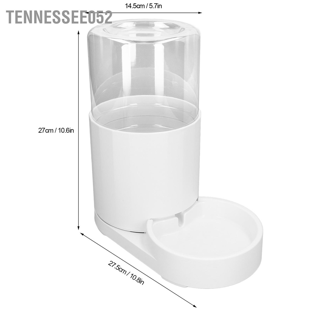 [Hàng HOT] Máy Lọc Nước Tự Động Cho Mèo - Máy Uống Nước Tự Động 2.5L trọng lực cho thú cưng【Tennessee052】