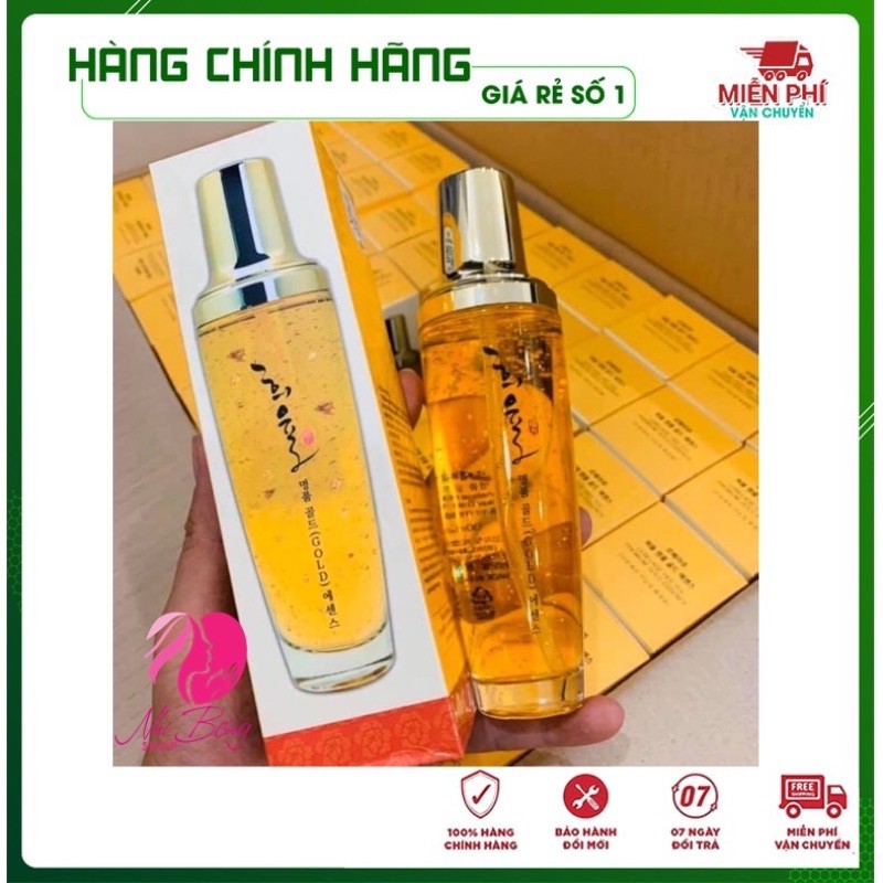 serum vàng 24k-Serum dưỡng trắng da dưỡng ẩm tinh chất vàng 24k cao cấp Labelage Hàn Quốc