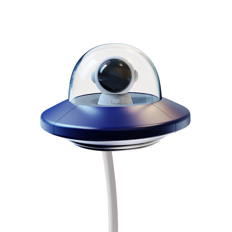 1 Đèn LED USB Hình Đĩa Bay UFO Điều Khiển Từ Xa Bảo Vệ Mắt Cho Bé