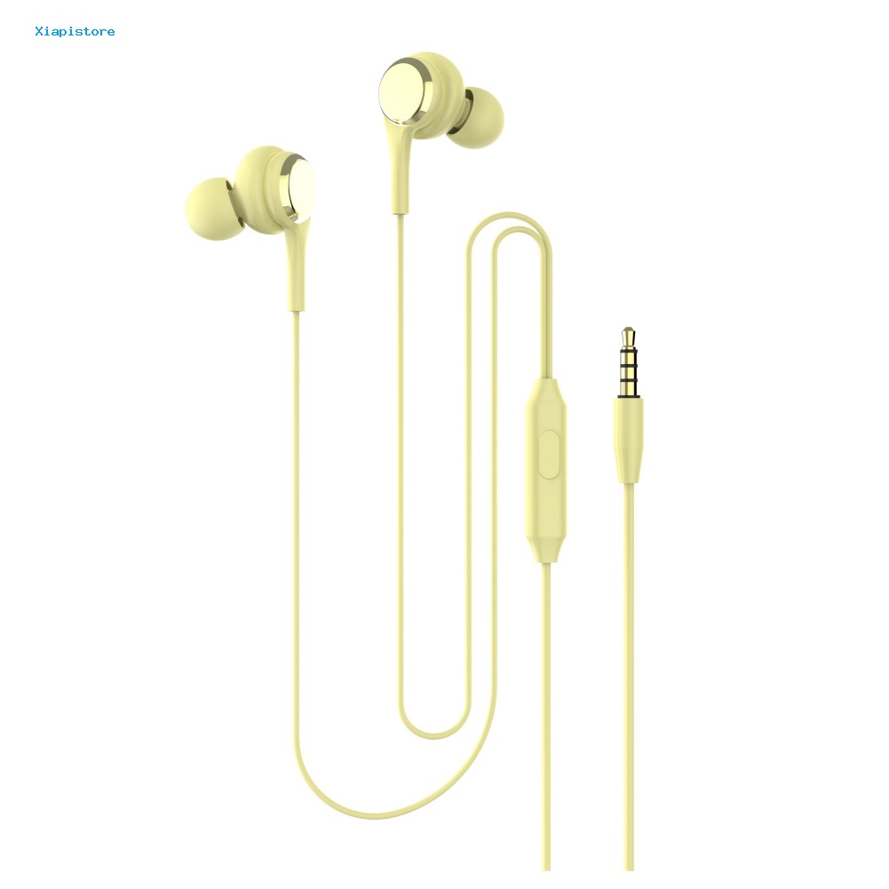 Tai Nghe Nhét Tai HiFi 4D Có Dây 3.5mm Kèm Mic Cho Điện Thoại/Máy Tính