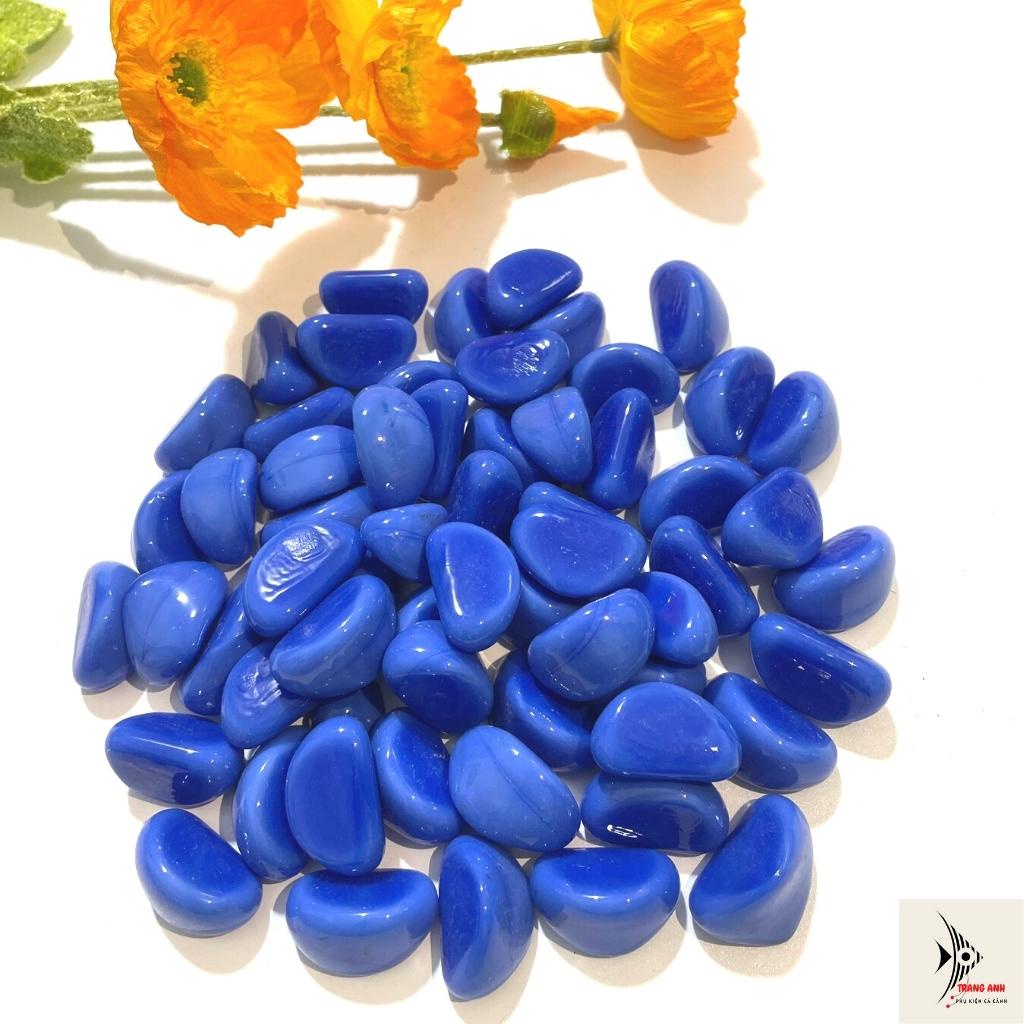 Sỏi màu, sỏi thủy tinh, sỏi trang trí bể cá, chậu cây, tiểu cảnh sân vườn