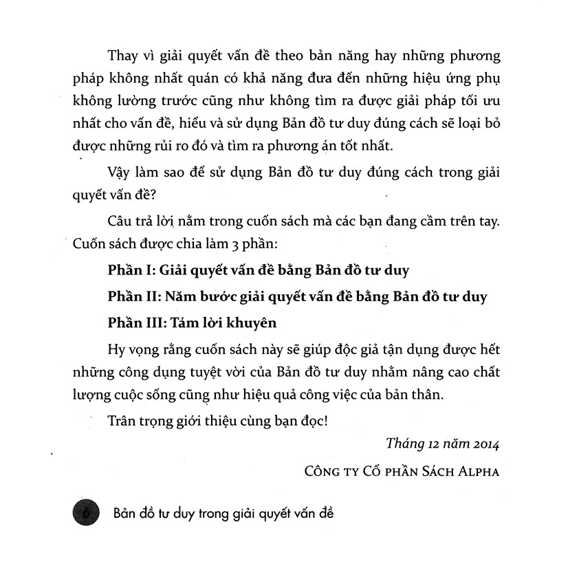 Sách - Bản Đồ Tư Duy Trong Giải Quyết Vấn Đề