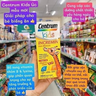 Siro hỗ trợ biếng ăn của Úc
