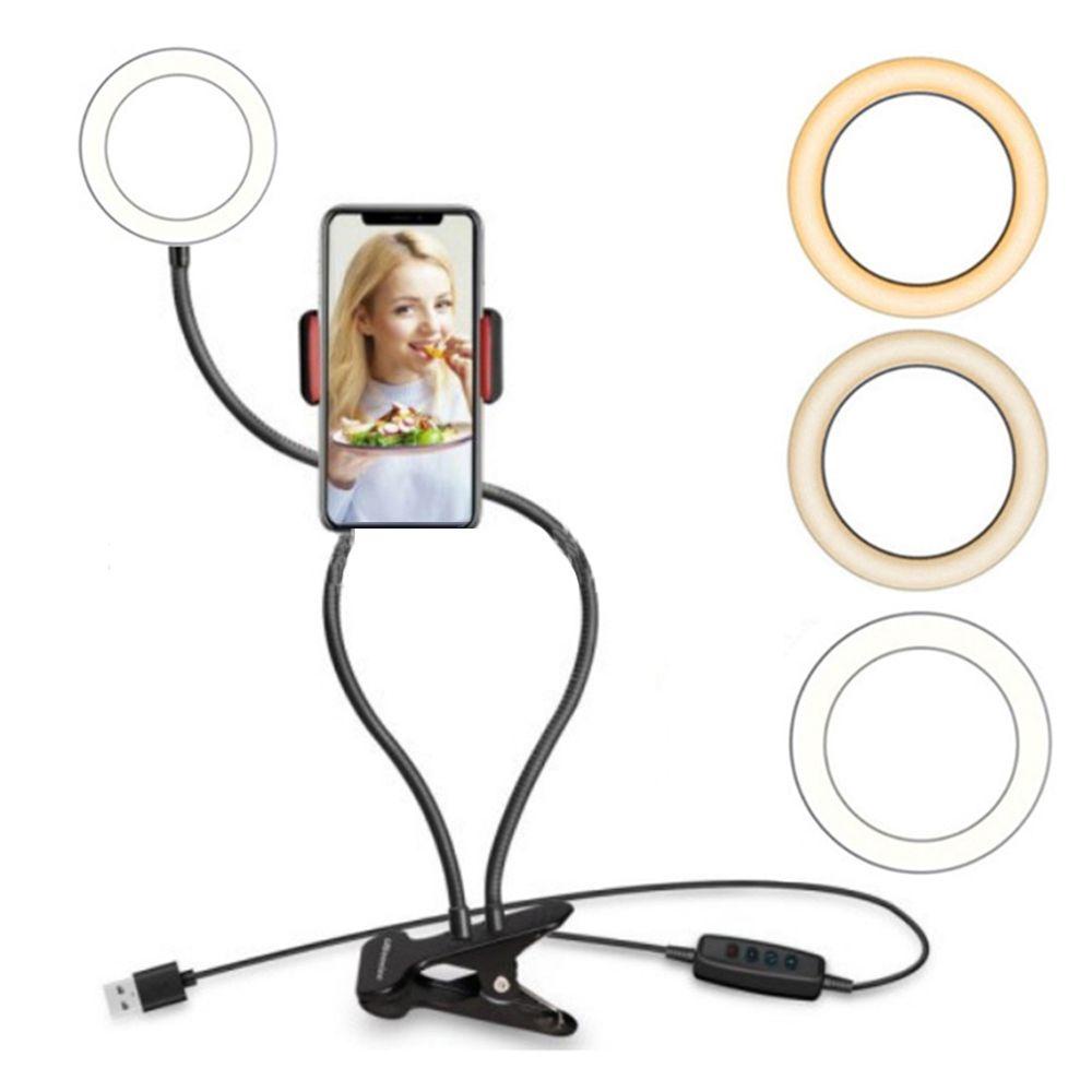 Vòng Đèn Led Trợ Sáng Để Bàn Có Thể Điều Chỉnh