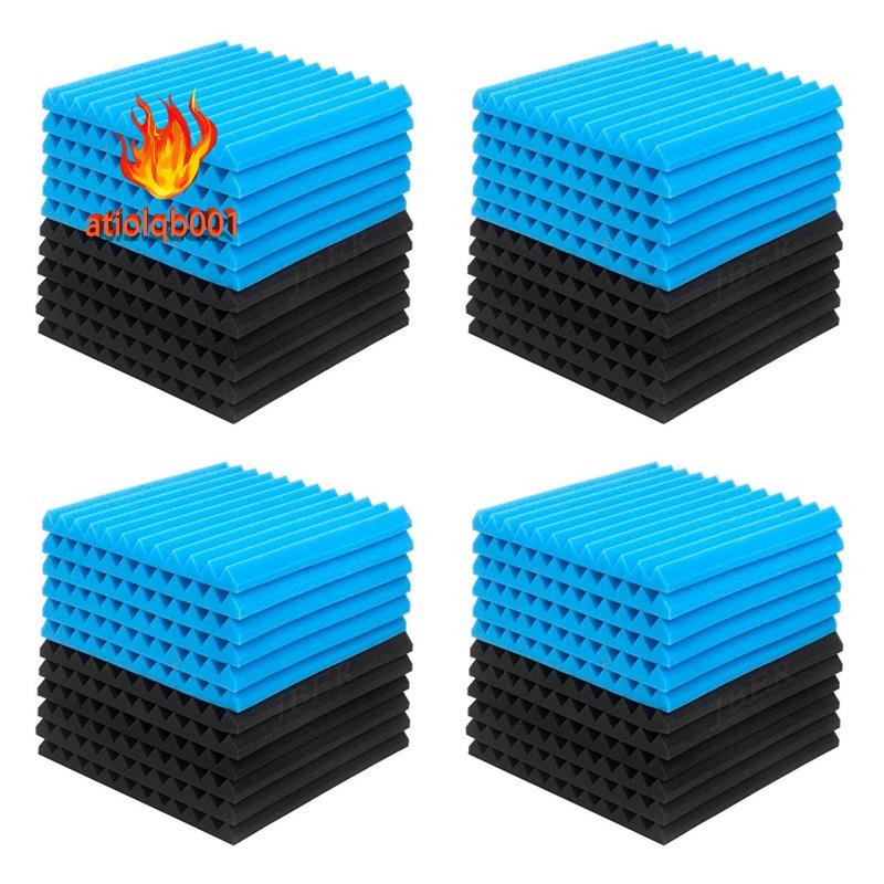 Set 50 Miếng Xốp Cách Âm 2.5X30X30cm Chuyên Dụng Cho Phòng Thu Âm