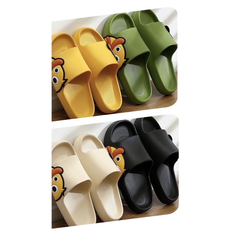 Dép bánh mỳ độn đế HÌNH VỊT đế đúc siêu .nhẹ chống trượt