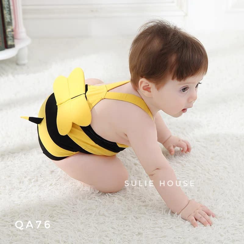 Bộ bơi ong vàng kèm mũ - QA76