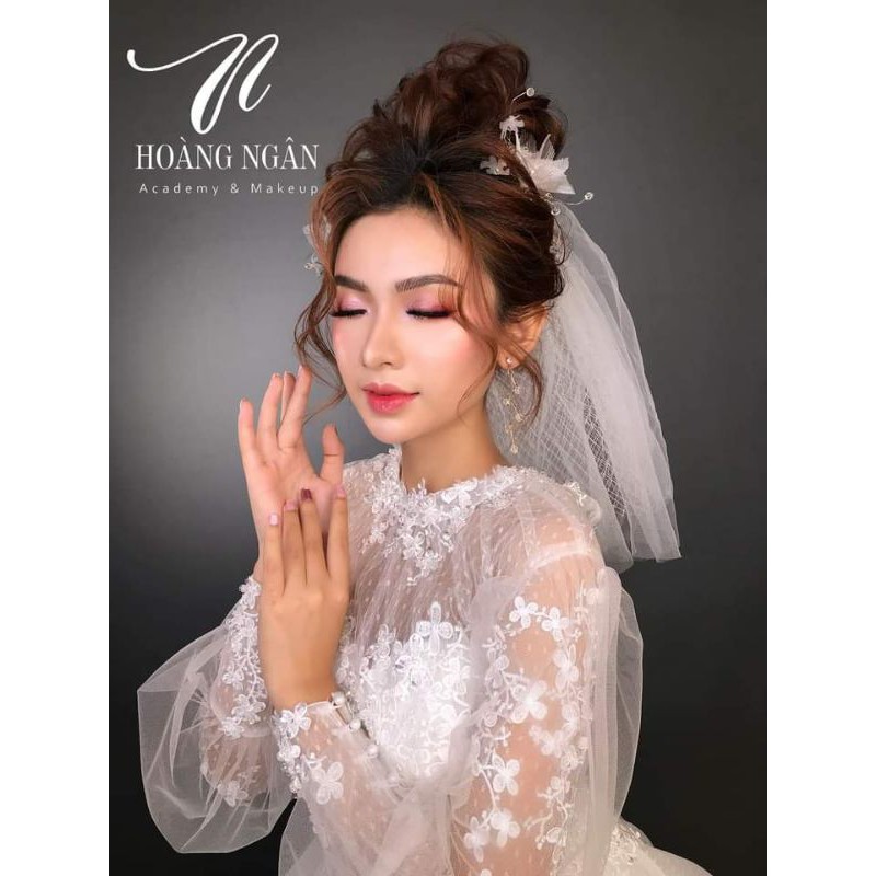 lúp ngắn 2 lớp  cô dâu