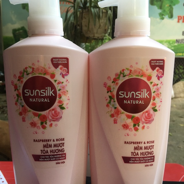 DẦU GỘI SUNSILK NATURAL MỀM MƯỢT TOẢ HƯƠNG 65l