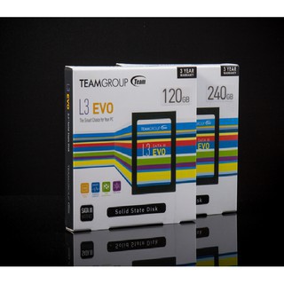 SSD tốc độ cao SSD TEAM - 120Gb - L3 LITE EVO SATA3 2.5'' Bảo hành chính hãng