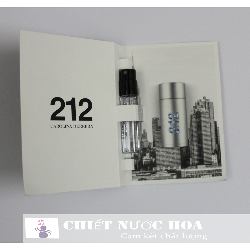 [ Vial ] Nước hoa nam 212 Men NYC