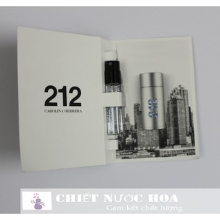 [ Vial ] Nước hoa nam 212 Men NYC