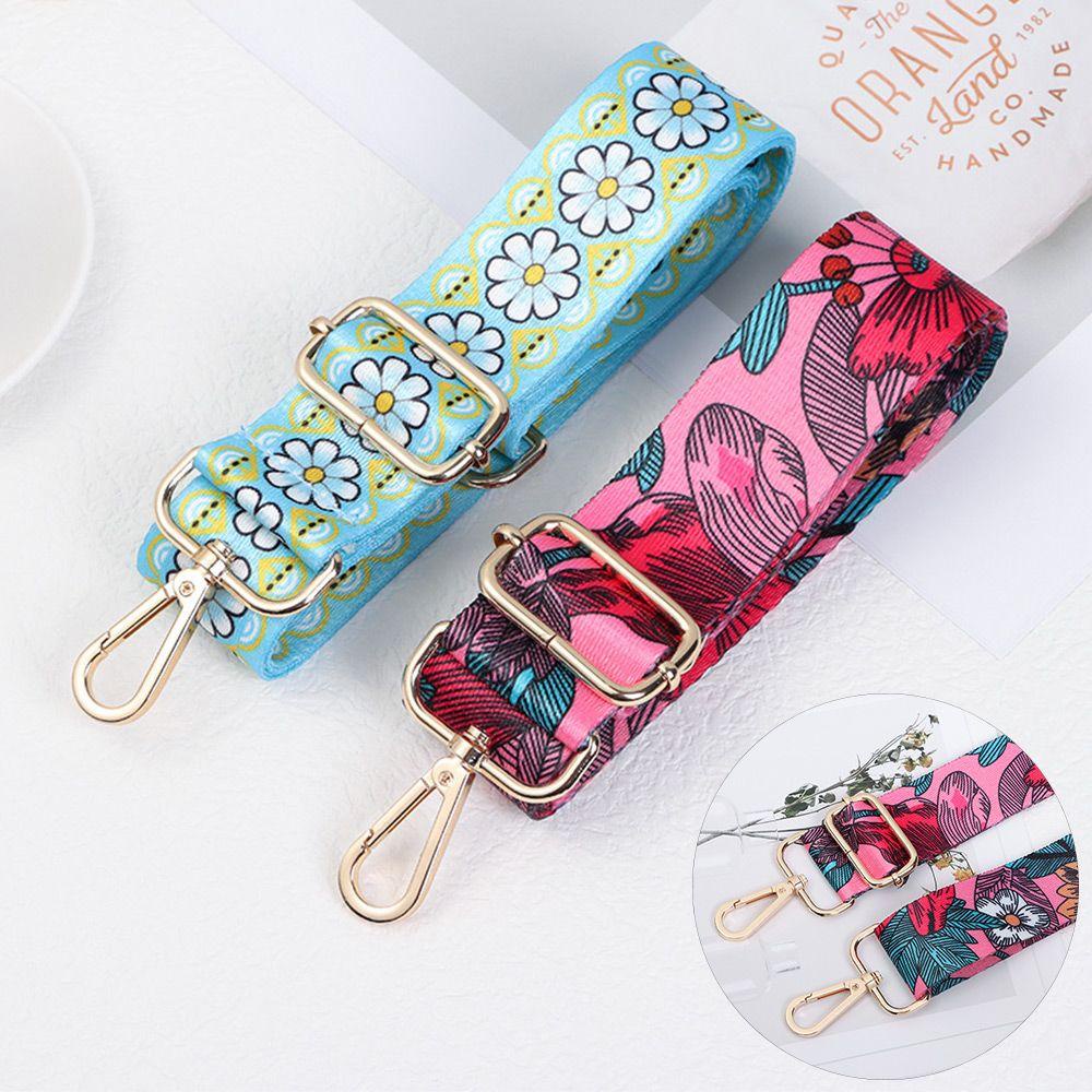 Dây Đeo Túi Xách Bằng Nilon Đính Hoa Thời Trang Tùy Chỉnh Tiện Dụng