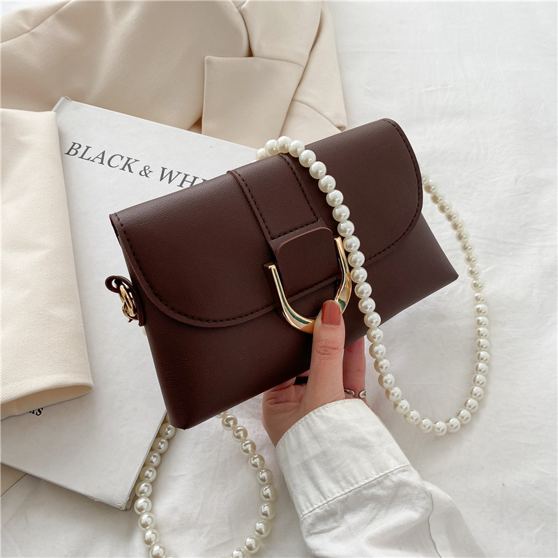 Túi xách đeo chéo nữ phong cách Châu Âu thời trang 2021 nhiều màu tùy chọn