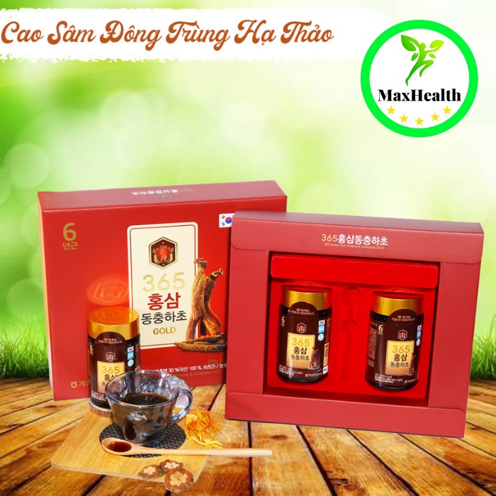 CAO HỒNG SÂM ĐÔNG TRÙNG HẠ THẢO 365 HANSUSAM  – MAXHEALTH