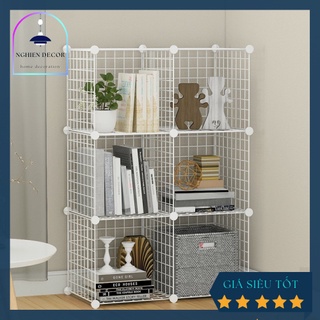 Lưới Sắt Thép Lắp Ghép Đa Năng, Làm Tủ Lưới, Giá Sách, Nhà Thú Cưng, Decor Trang Trí Nhà