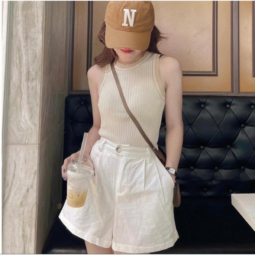 Áo Ba Lỗ Cổ Tròn Chất Mềm Mịn - Áo Mongtoghi 3 Lỗ