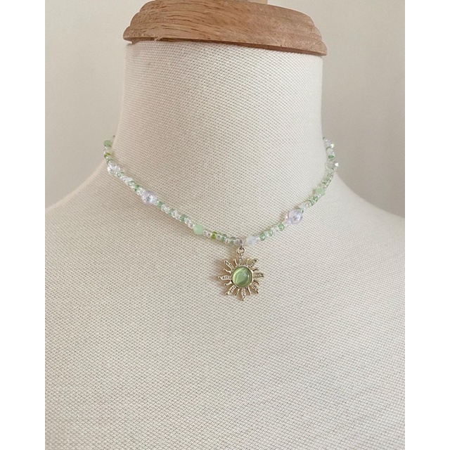 Sun necklace