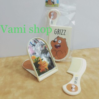 Bộ Lược Gương Moshi Moshi