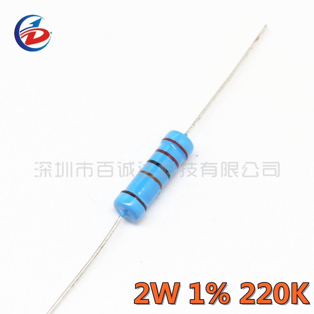 20 CÁI Điện trở màng kim loại 2W 1% 220K