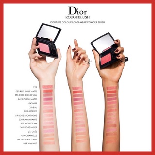 PHẤN MÁ HỒNG DIOR 219 ROSE MONTAIGNE