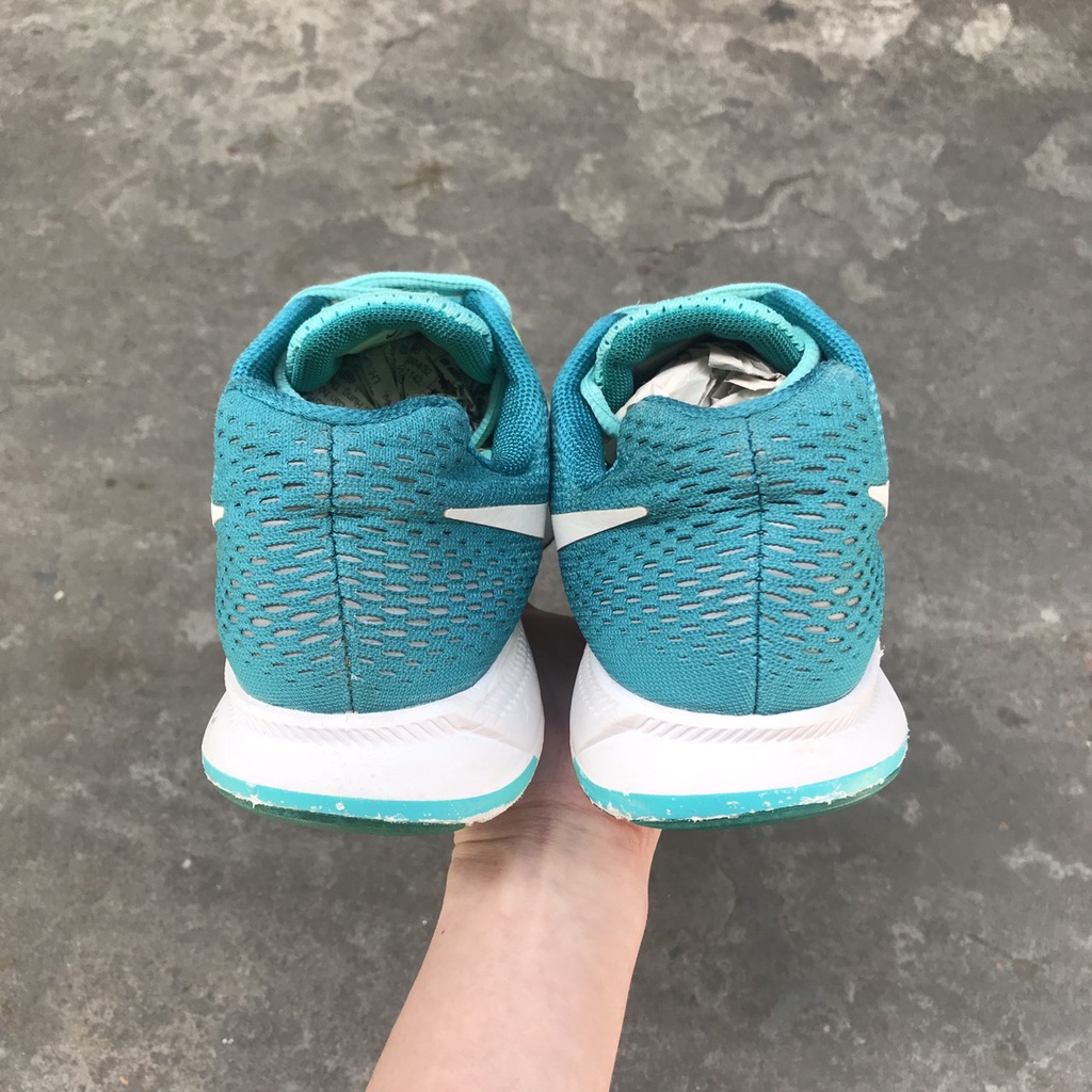 Giày NK Pegasus 33 2hand xanh ngọc size 38.5 24.5cm SP1375